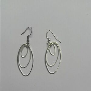 Elegant Silver Hoop Earrings
